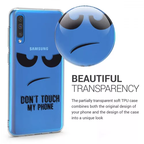 Husa Samsung Galaxy A50, Silicon, Transparent, 48060.04
