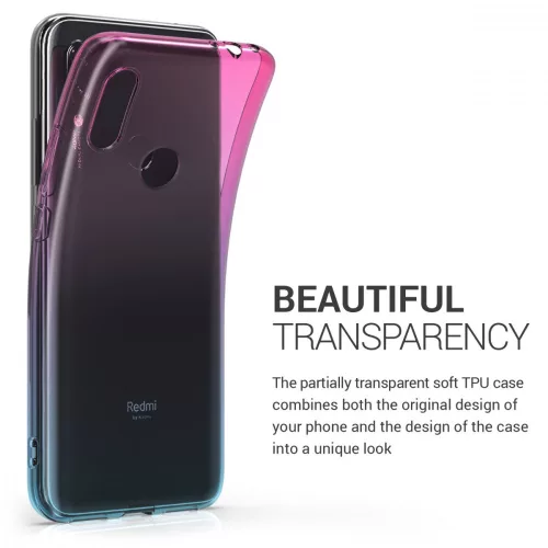 Husa Xiaomi Redmi 7, Silicon, Albastru, 48650.01
