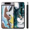 Husa Samsung Galaxy A80, Lemn, Maro, 48664.01