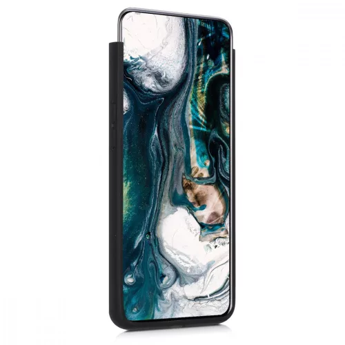 Husa Samsung Galaxy A80, Lemn, Maro, 48664.01