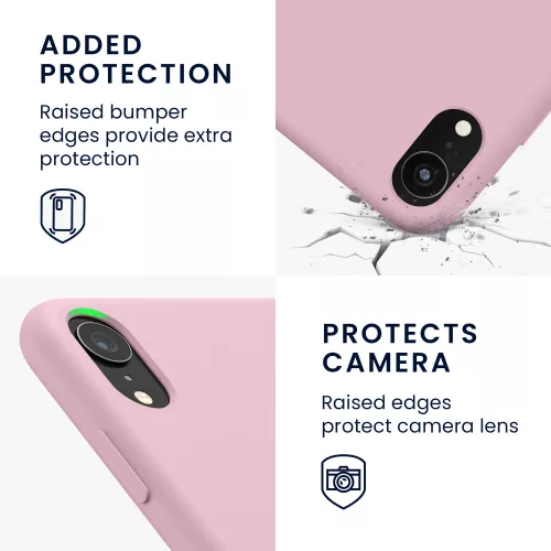 Husa Apple iPhone XR, Silicon, Rose Gold, 45910.156