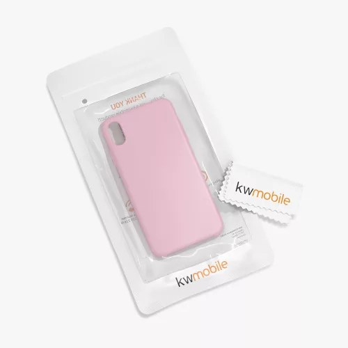 Husa Apple iPhone XR, Silicon, Rose Gold, 45910.156