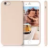Husa Apple iPhone 6 / iPhone 6s, Silicon, Crem, 40223.154