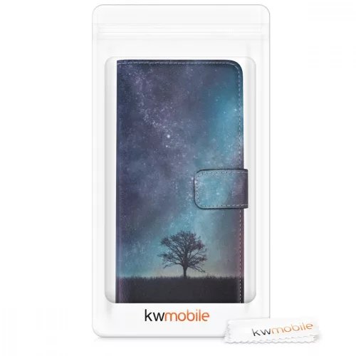 Husa Huawei Y9 (2019), Piele ecologica, Multicolor, 48780.03