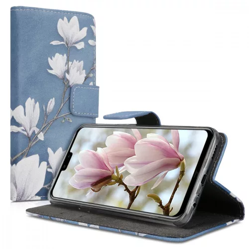 Husa Huawei Y9 (2019), Piele ecologica, Multicolor, 48780.02