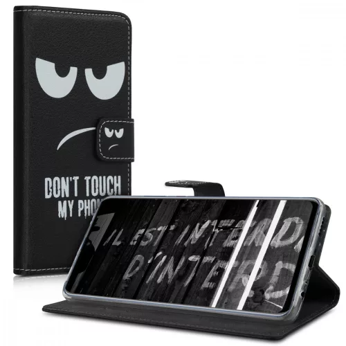 Husa Huawei Y9 (2019), Piele ecologica, Negru, 48780.01