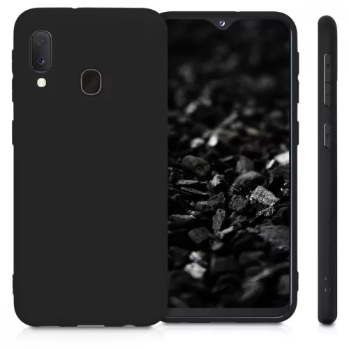 Husa Samsung Galaxy A20e, Silicon, Negru, 48738.47