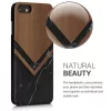 Husa Apple iPhone 6 / iPhone 6s, Lemn, Maro, 46078.16