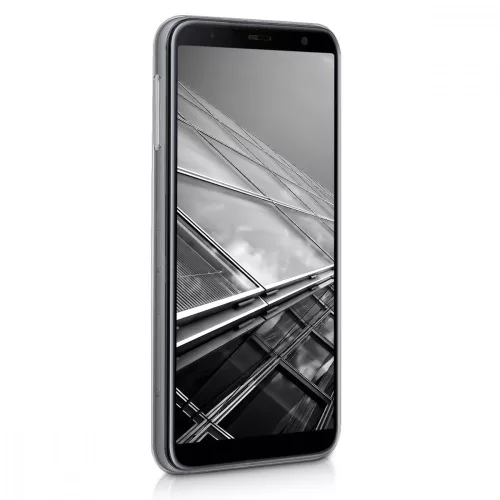 Husa Samsung Galaxy J6 Plus, Silicon, Argintiu, 48754.42