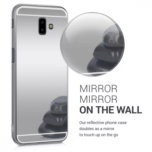 Husa Samsung Galaxy J6 Plus, Silicon, Argintiu, 48754.42