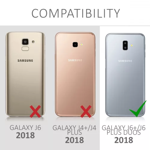 Husa Samsung Galaxy J6 Plus, Silicon, Argintiu, 48754.42