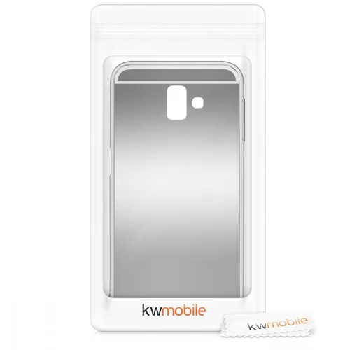 Husa Samsung Galaxy J6 Plus, Silicon, Argintiu, 48754.42