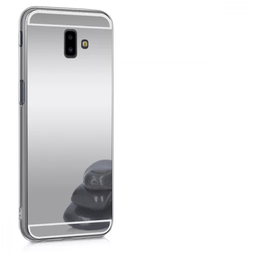 Husa Samsung Galaxy J6 Plus, Silicon, Argintiu, 48754.42