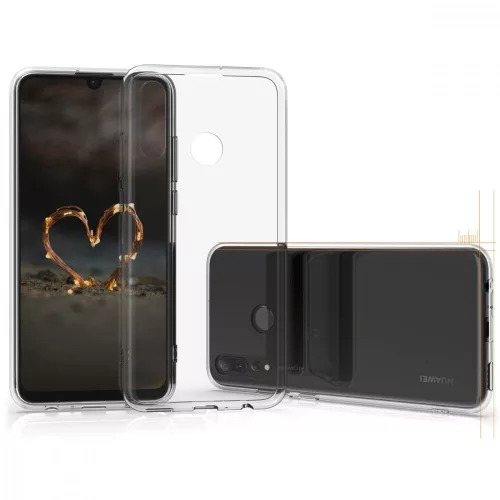 Husa Huawei P Smart Plus (2019), Silicon, Transparent, 48843.03