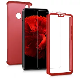 Husa Huawei Y9 (2019), Policarbonat, Rosu, 48889.36