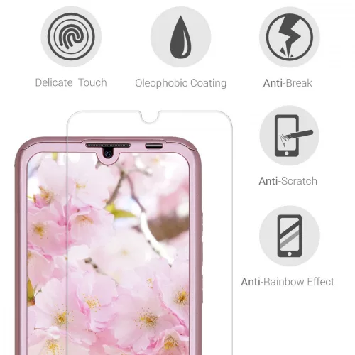 Husa Huawei P Smart Plus (2019), Policarbonat, Roz, 48892.31