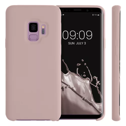 Husa Samsung Galaxy S9, Silicon, Roz, 44182.123