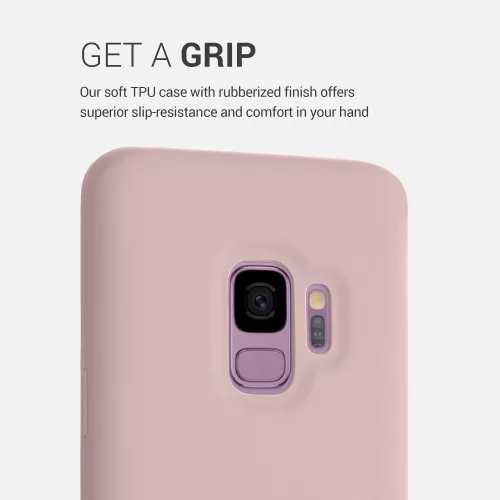 Husa Samsung Galaxy S9, Silicon, Roz, 44182.123