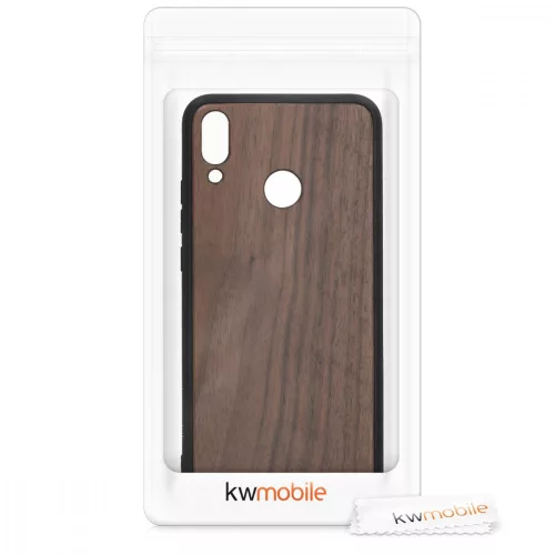 Husa Huawei Y9 (2019), Lemn, Maro, 49162.18