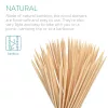 Set 100 Frigarui Navaris din bambus, 300 x 3mm, 49149.02