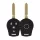 Husa Cheie Auto pentru Nissan - 4 Butoane, Silicon, Negru, 49187.01