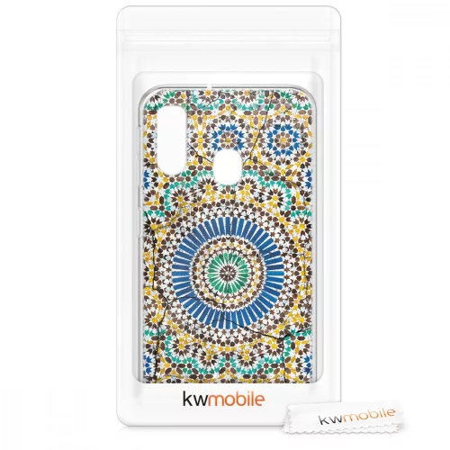 Husa Samsung Galaxy A40, Silicon, Multicolor, 48543.05