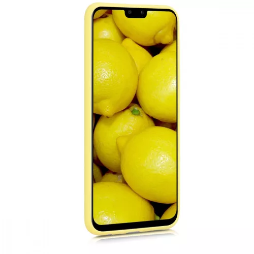 Husa Huawei Y9 (2019), Silicon, Galben, 46533.49
