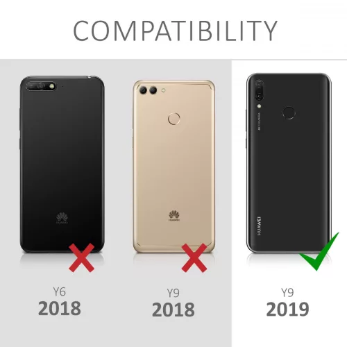 Husa Huawei Y9 (2019), Silicon, Galben, 46533.49