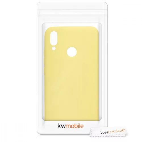 Husa Huawei Y9 (2019), Silicon, Galben, 46533.49