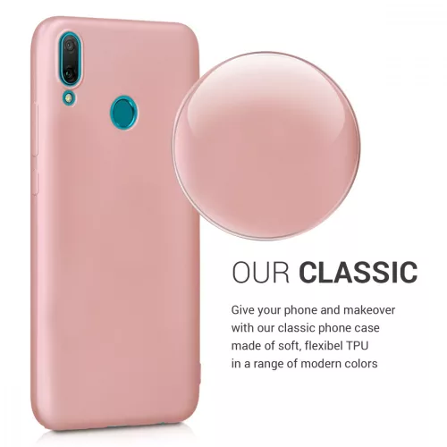 Husa Huawei Y9 (2019), Silicon, Rose Gold, 46533.31