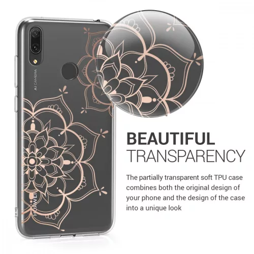 Husa Huawei Y7 (2019) / Y7 Prime (2019), Silicon, Roz, 49254.01
