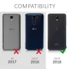 Husa LG K8 (2018) / K9, Textil, Negru, 44550.73