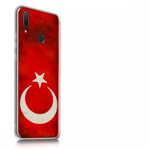Husa Huawei Y9 (2019), Silicon, Rosu, 49340.01