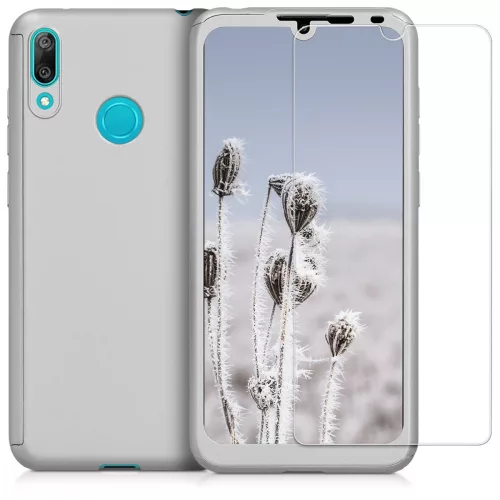Husa Huawei Y7 (2019) / Y7 Prime (2019), Policarbonat, Argintiu, 47665.67