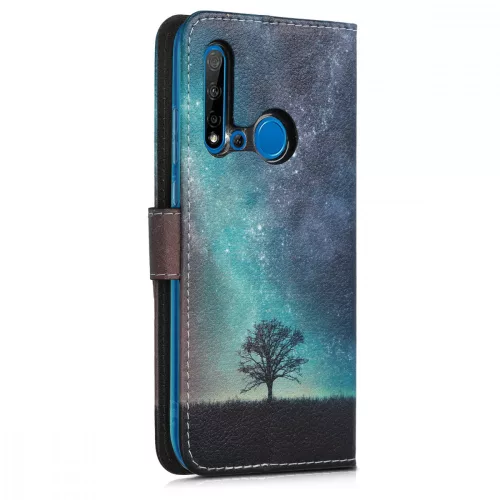 Husa Huawei P20 Lite (2019), Piele ecologica, Multicolor, 49456.03
