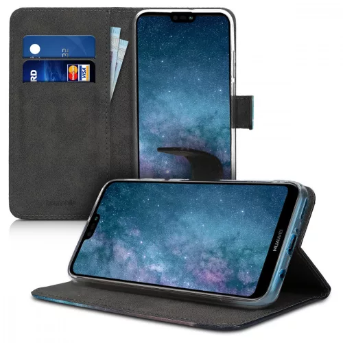 Husa Huawei P20 Lite (2019), Piele ecologica, Multicolor, 49456.03