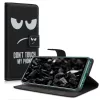 Husa Huawei Y9 Prime (2019), Piele ecologica, Negru, 49455.01