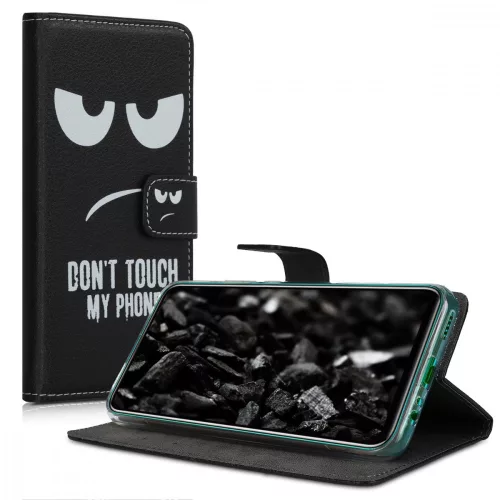 Husa Huawei Y9 Prime (2019), Piele ecologica, Negru, 49455.01