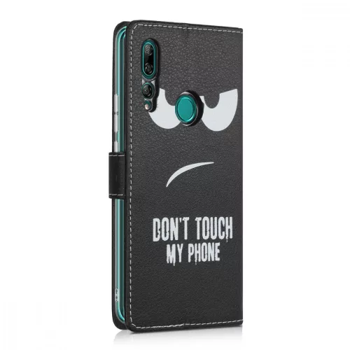 Husa Huawei Y9 Prime (2019), Piele ecologica, Negru, 49455.01