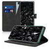 Husa Huawei Y9 Prime (2019), Piele ecologica, Negru, 49455.01