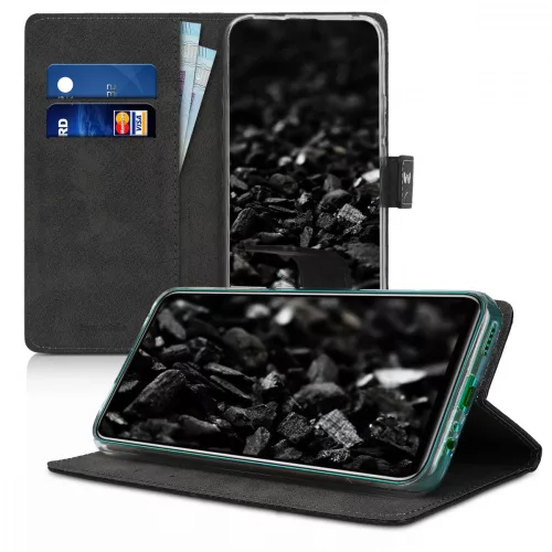 Husa Huawei Y9 Prime (2019), Piele ecologica, Negru, 49455.01