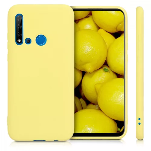 Husa Huawei P20 Lite (2019), Silicon, Galben, 49451.49
