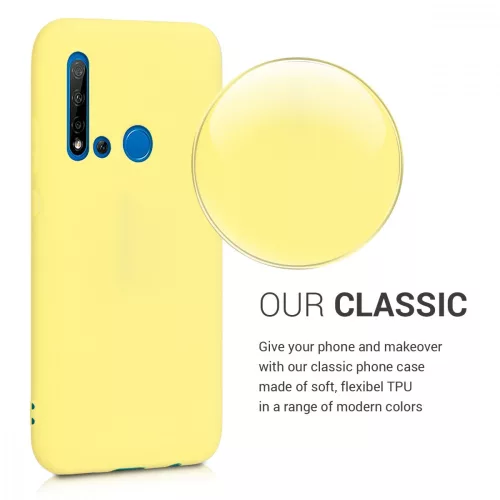 Husa Huawei P20 Lite (2019), Silicon, Galben, 49451.49