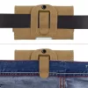 Husa Universala telefon, Piele ecologica, Maro, 49434.05