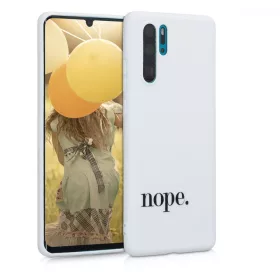 Husa Huawei P30 Pro, Silicon, Negru, 49468.01