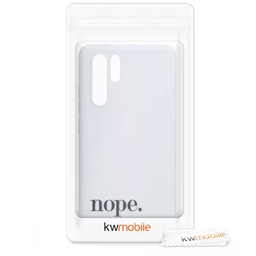 Husa Huawei P30 Pro, Silicon, Negru, 49468.01