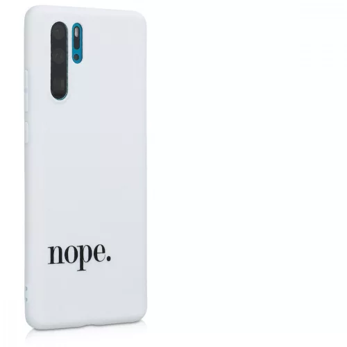 Husa Huawei P30 Pro, Silicon, Negru, 49468.01