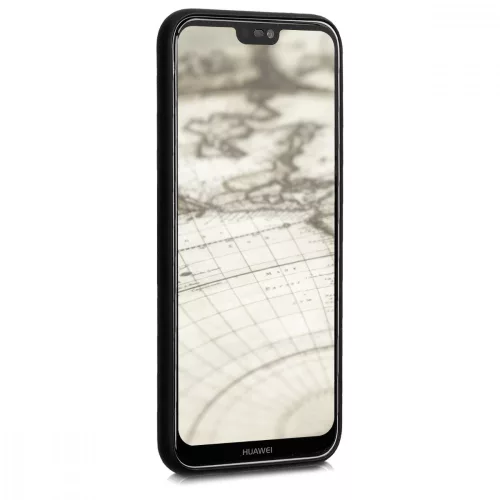 Husa Huawei P20 Lite, Silicon, Negru, 46534.12