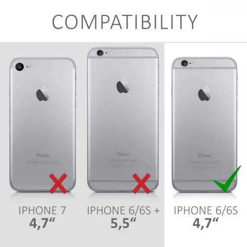 Husa Apple iPhone 6 / iPhone 6s, Silicon, Albastru, 40223.161