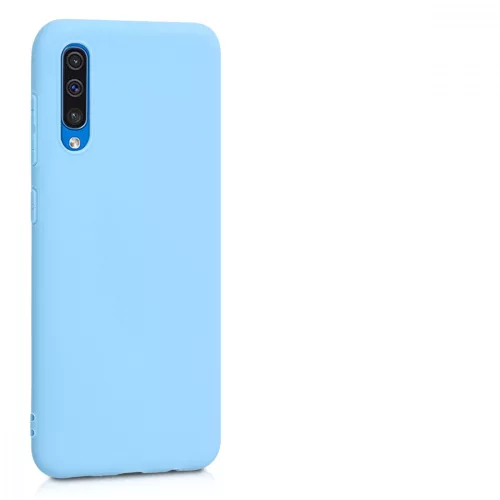 Husa Samsung Galaxy A50, Silicon, Albastru, 48054.161